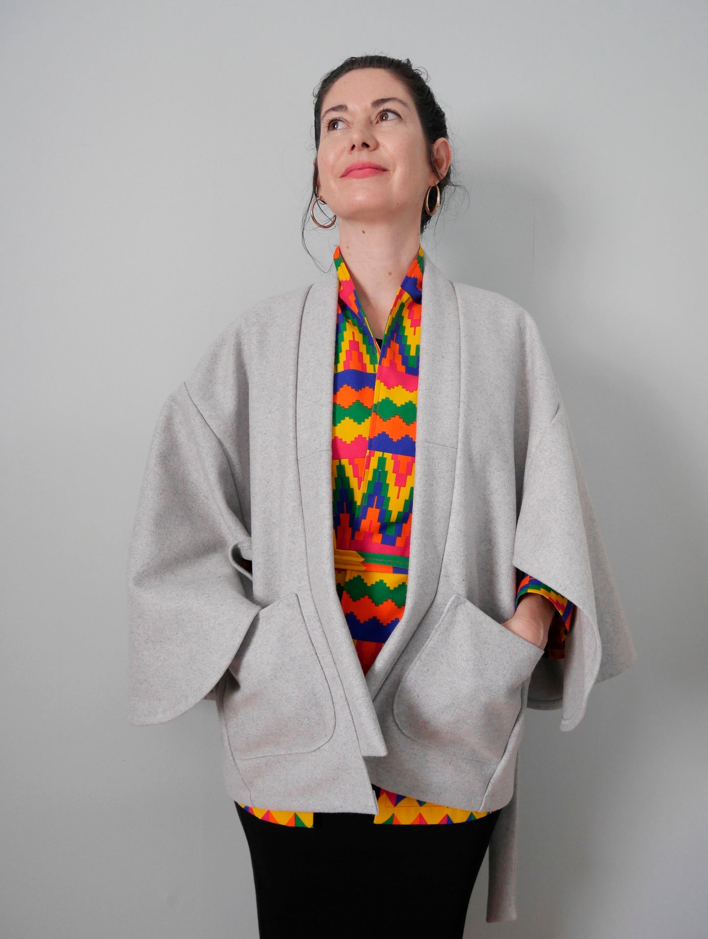La Cape en laine "Yuki"