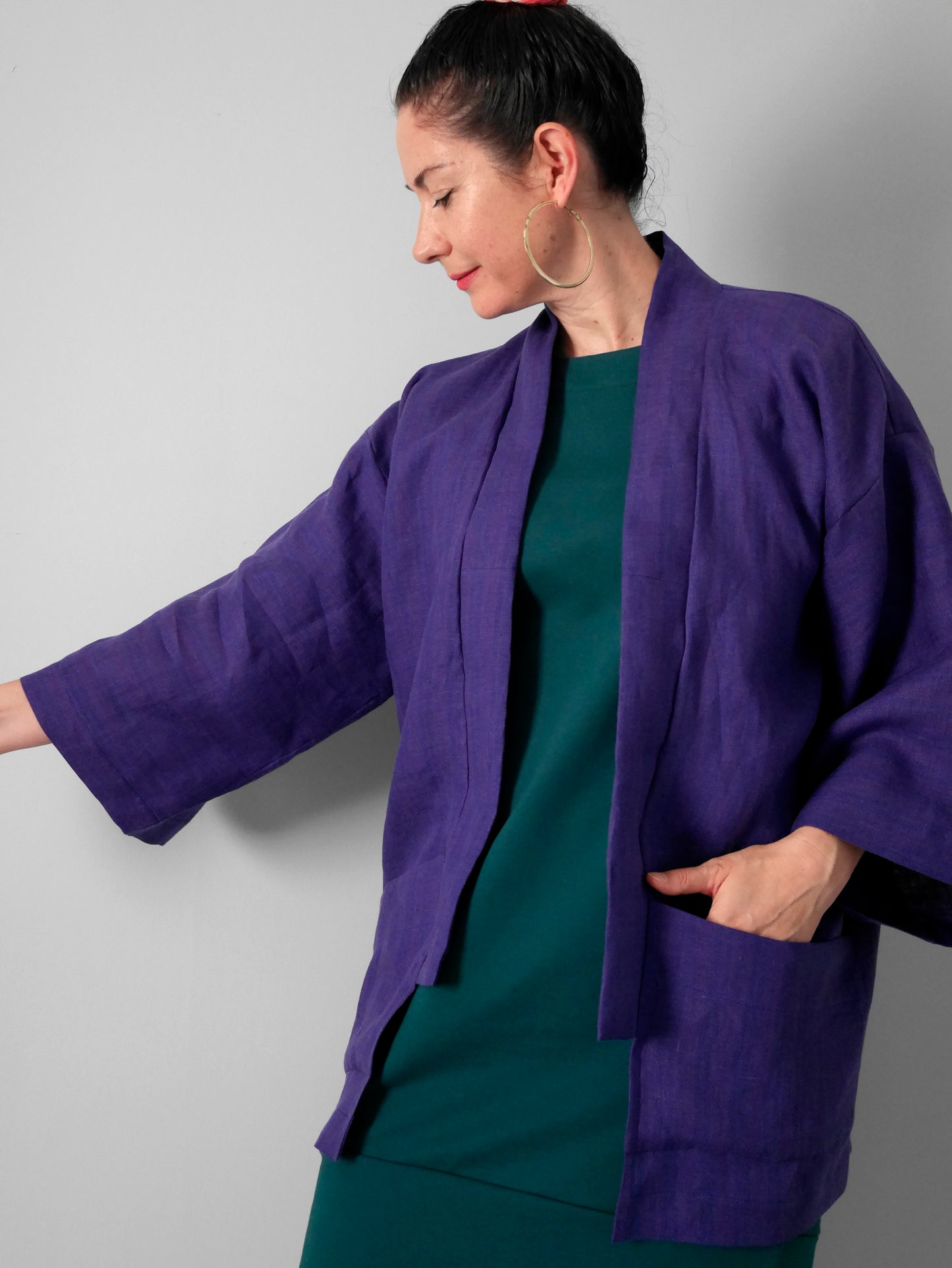 Le kimono en lin "Mura"