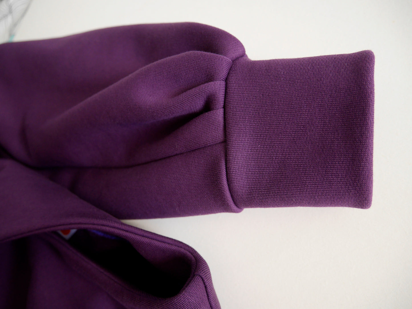 Le pull "Sweetie" violet • Coton BIO