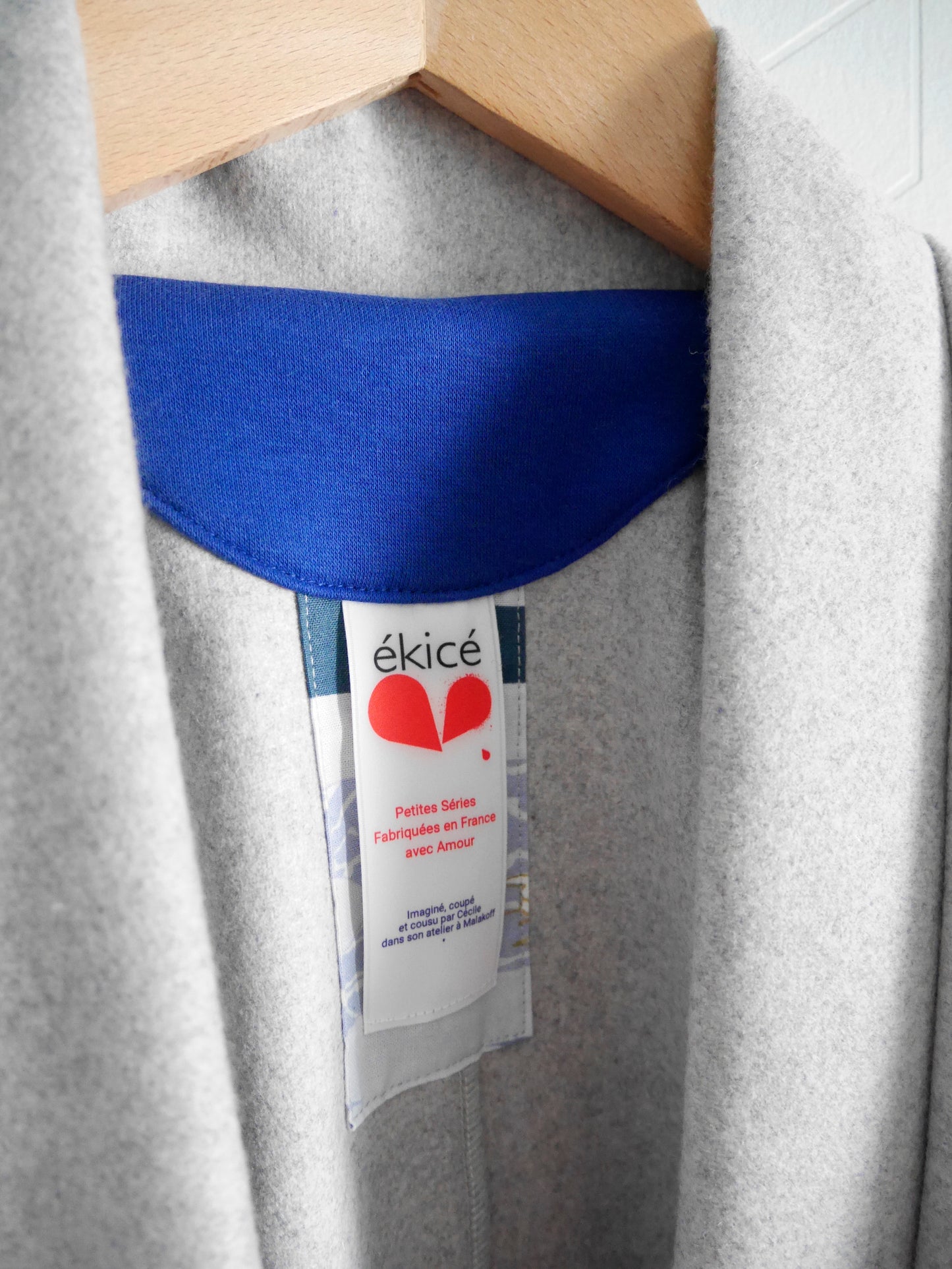 La Veste en laine "Yuki"