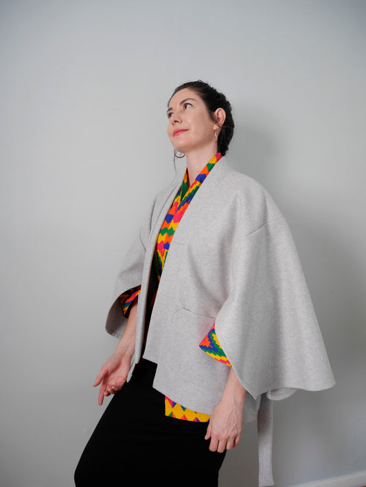 La Cape en laine "Yuki"
