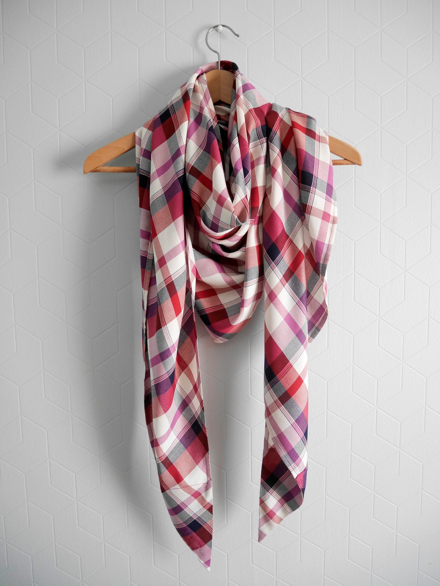 Le Foulard en flanelle de coton