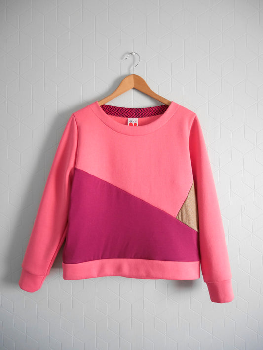 Le Pull "Cora" •  Pièce unique en taille L